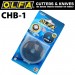 OLFA ROTARY BLADE FOR CHN1 CHENILLE CTR 1/PK 60MM